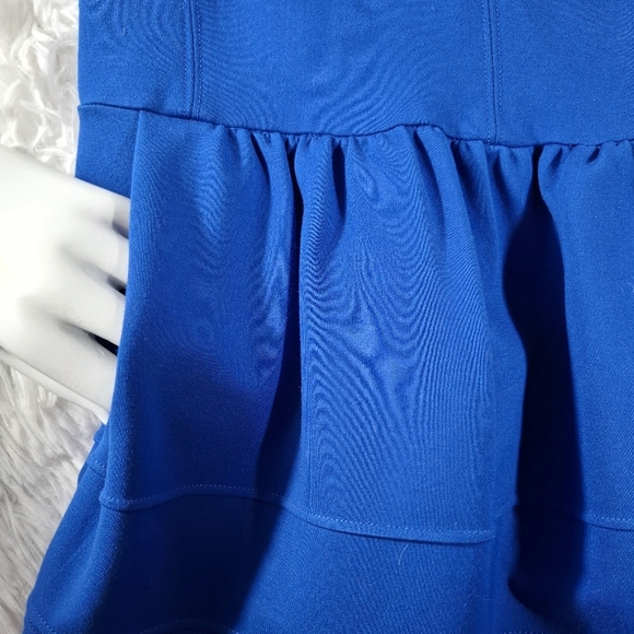 Madewell Dress Womens S Navy Blue Sleeveless Raw Edg Coastal Work Office Pockets - Picture 10 of 11